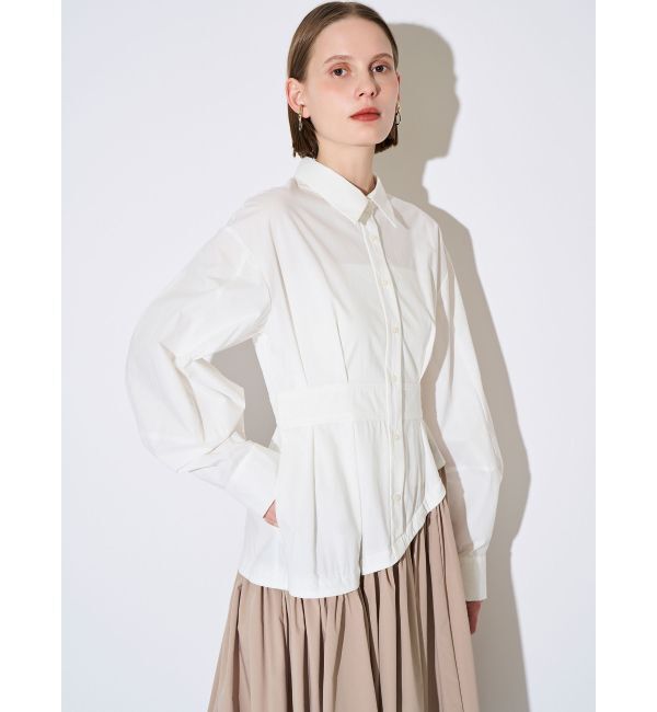 ELENDEEK「WAVE LINE TUCK OP」|ワンピース|