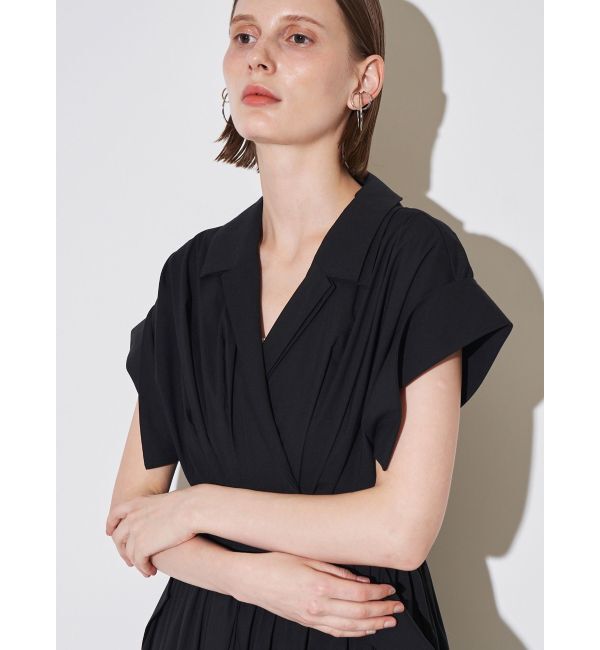 ELENDEEK「W COLLAR SHIRT OP」|ワンピース|