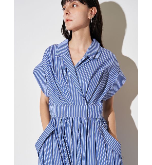 ELENDEEK「W COLLAR SHIRT OP」|ワンピース|