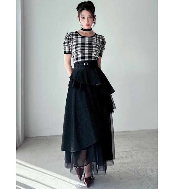 RESEXXY「チョーカーデザインニットトップス」|ニット・セーター|