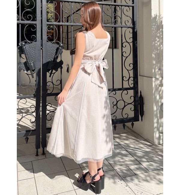 RESEXXY「ドットチュールレイヤードワンピース」|ワンピース|