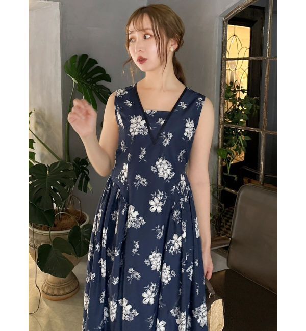 dazzlin「【藤井サチコラボ】サイドボリュームドレス」|ドレス|