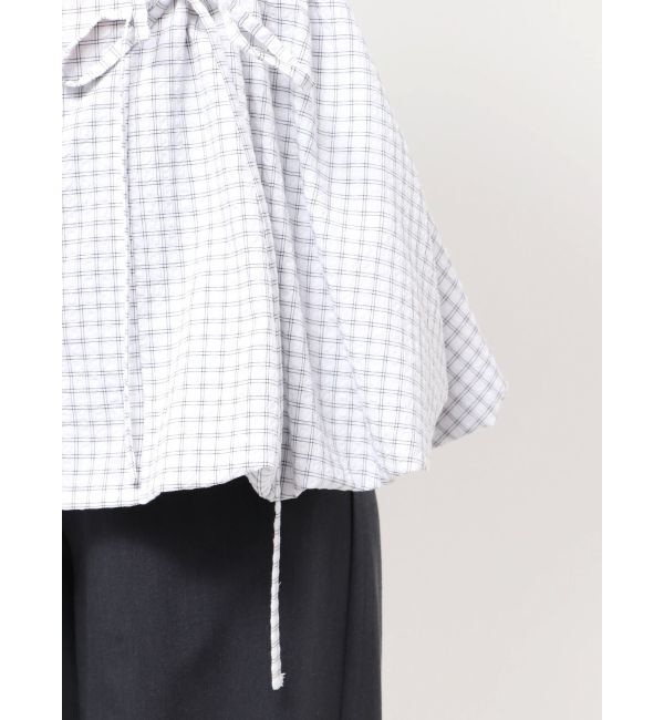 dazzlin「ギャザーバルーンペプラムブラウス」|シャツ・ブラウス|