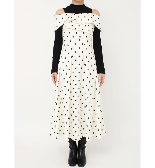 dazzlin「ビスチェオープンレイヤードワンピース」|ワンピース|