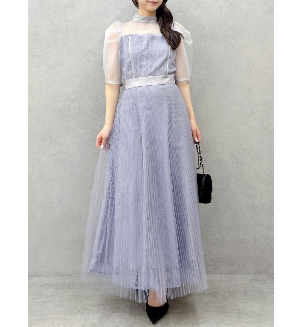 dazzlin「【藤井サチコラボ】チュールレイヤードレースドレス」|ドレス|