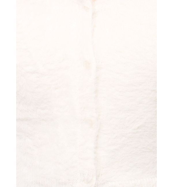 MERCURYDUO「2WAYキーネックミニシャギーコンパクトカーディガン」|カーディガン|