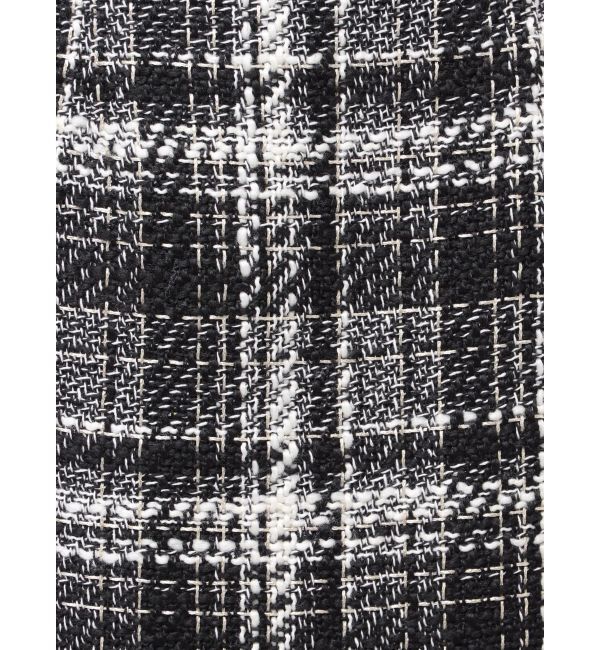 MERCURYDUO「チェックツィードタイトスカート」|スカート|