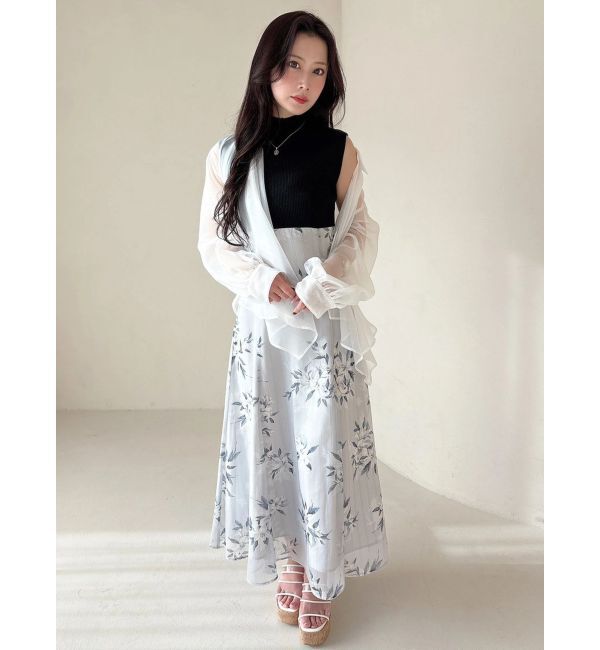 MERCURYDUO「ドレープシアーシャツ」|シャツ・ブラウス|