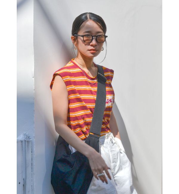 Ungrid「Sobrante by mixta別注 マルチボーダータンクトップ」|Tシャツ・カットソー|