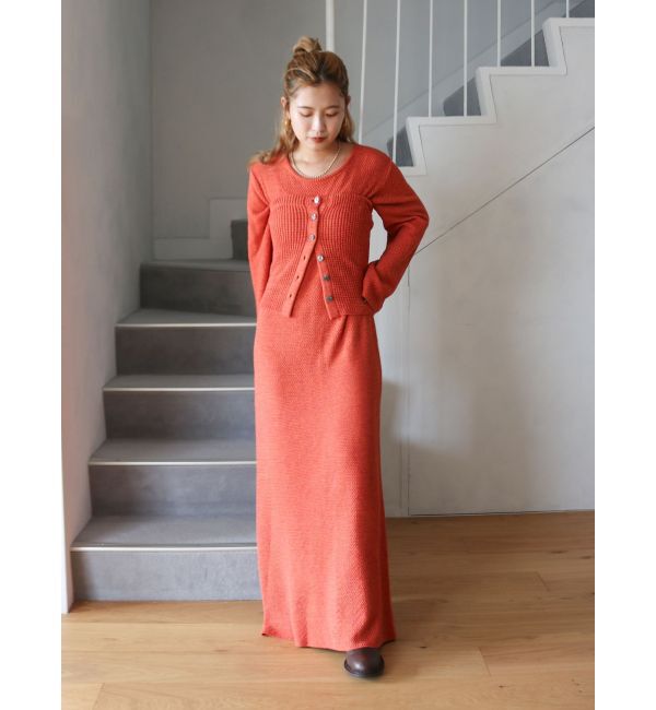 Ungrid「ビスチェセットニットワンピ」|ワンピース|