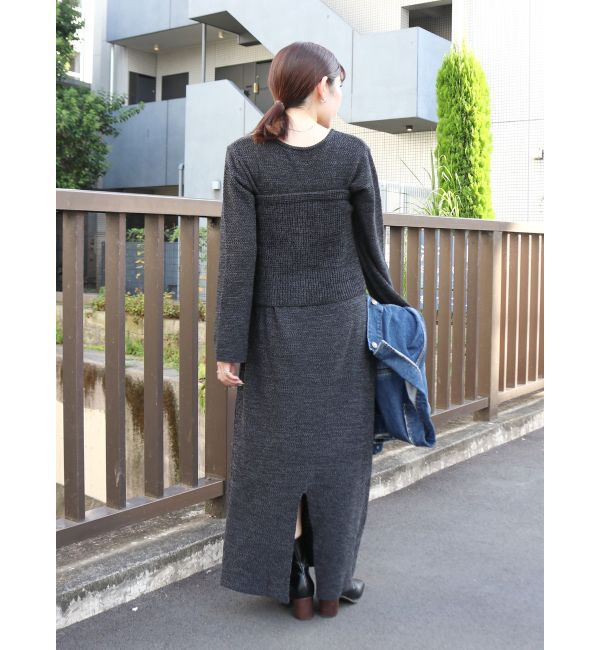 Ungrid「ビスチェセットニットワンピ」|ワンピース|