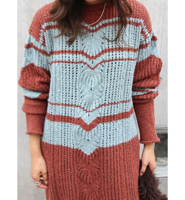 Ungrid「ブークレレーシーニットワンピース」|ワンピース|