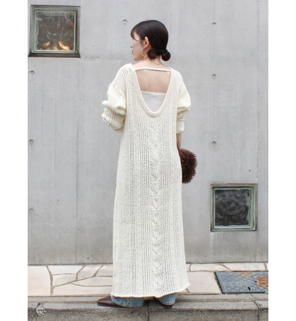 Ungrid「ブークレレーシーニットワンピース」|ワンピース|