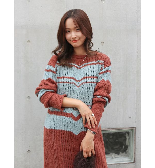 Ungrid「ブークレレーシーニットワンピース」|ワンピース|