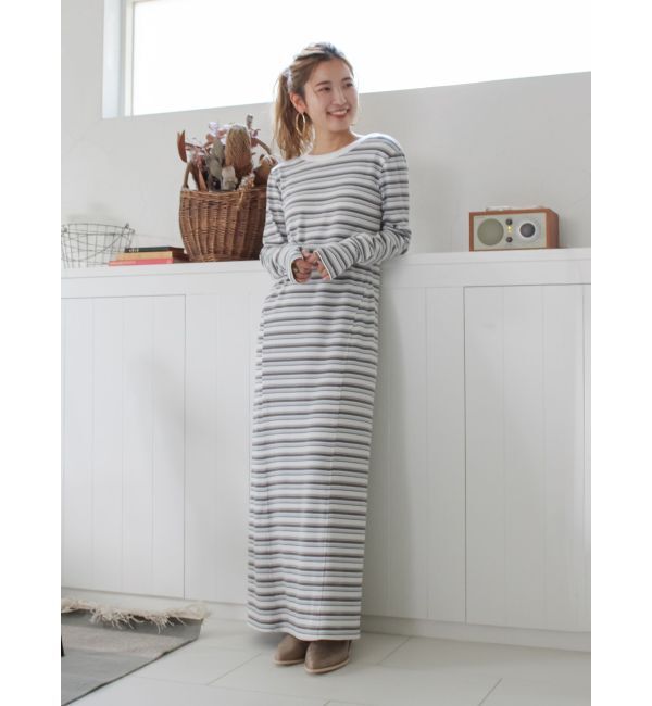 Ungrid「バックオープンテレコカットワンピース」|ワンピース|