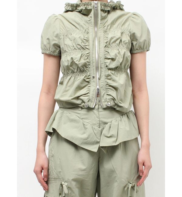 jouetie「ハーフスリーブギャザーブルゾン」|その他|