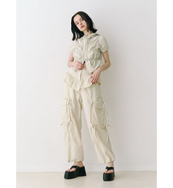 jouetie「ハーフスリーブギャザーブルゾン」|その他|