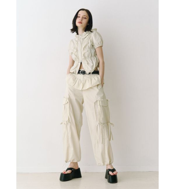 jouetie「ハーフスリーブギャザーブルゾン」|その他|