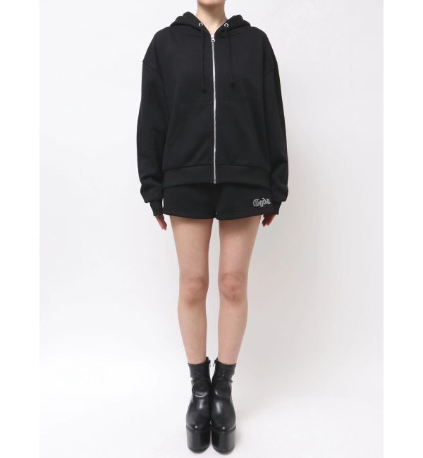 GYDA「NEW BACK GYDAラインストーンラメパーカー」|パーカー|