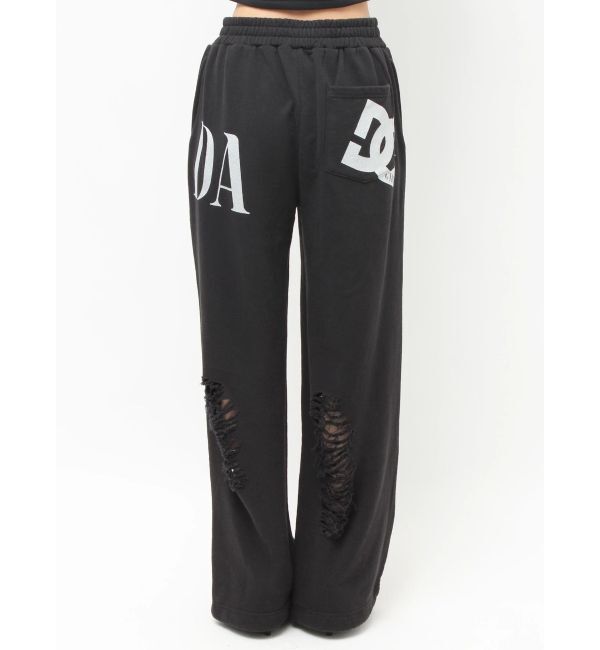 GYDA「GYDA&times;DC ダメージSPARKLE LOGOスウェットパンツ」|その他|