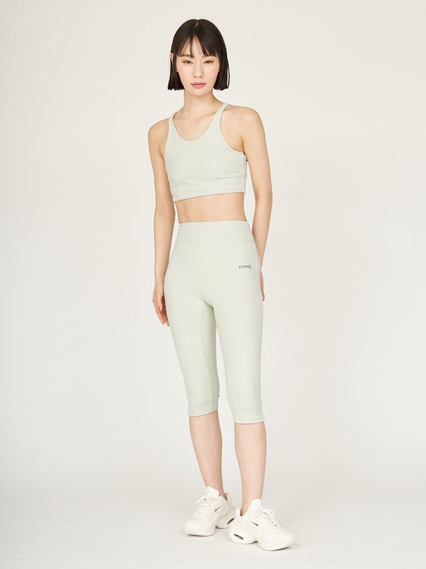 emmi yoga「サステナレッチカプリレギンス」|その他|