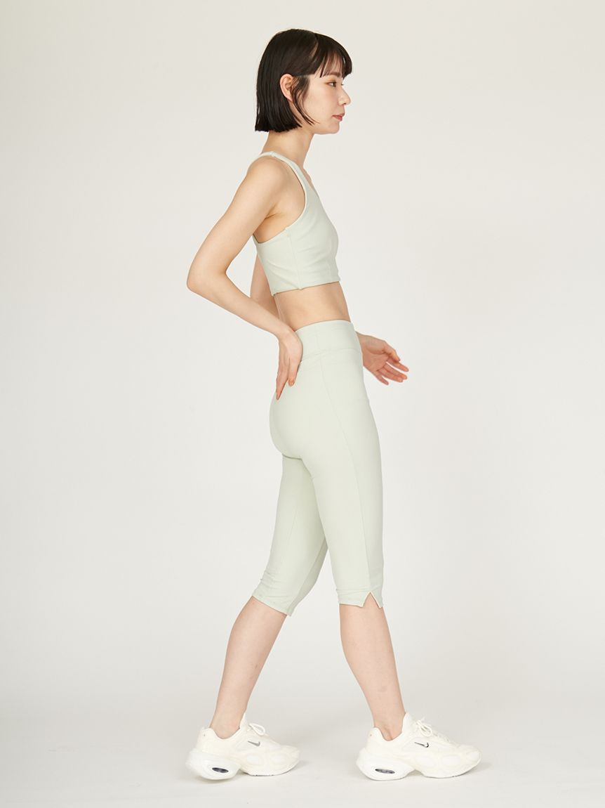 emmi yoga「サステナレッチカプリレギンス」|その他|