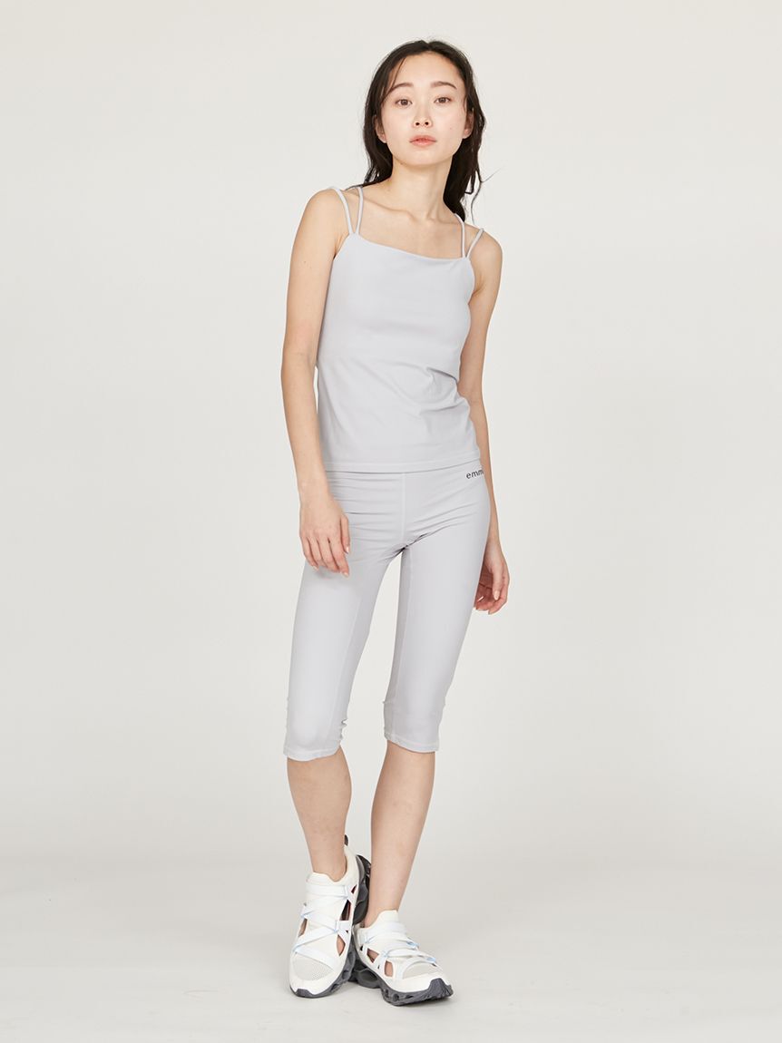 emmi yoga「サステナレッチカプリレギンス」|その他|