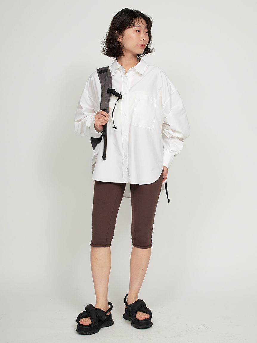 emmi yoga「サステナレッチカプリレギンス」|その他|