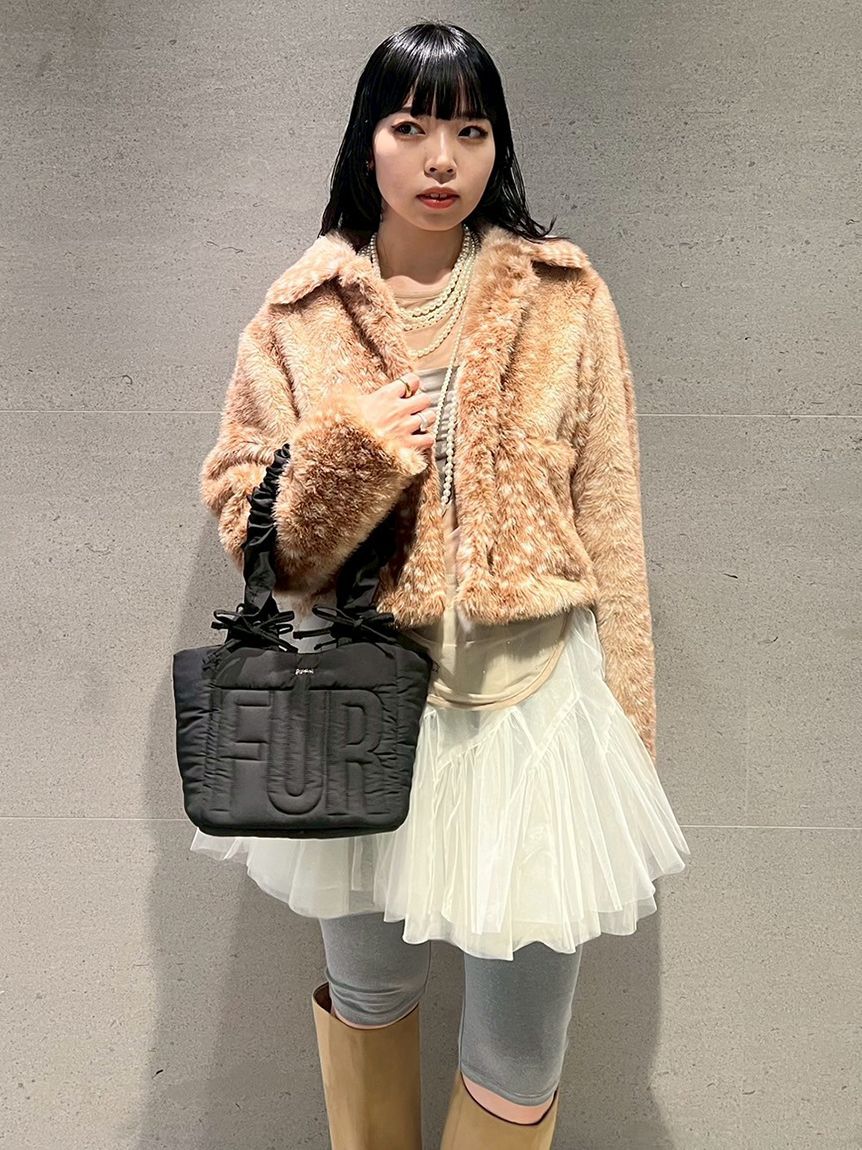 FURFUR「【限定カラー】ロゴパデッドトートバッグ」|トートバッグ|