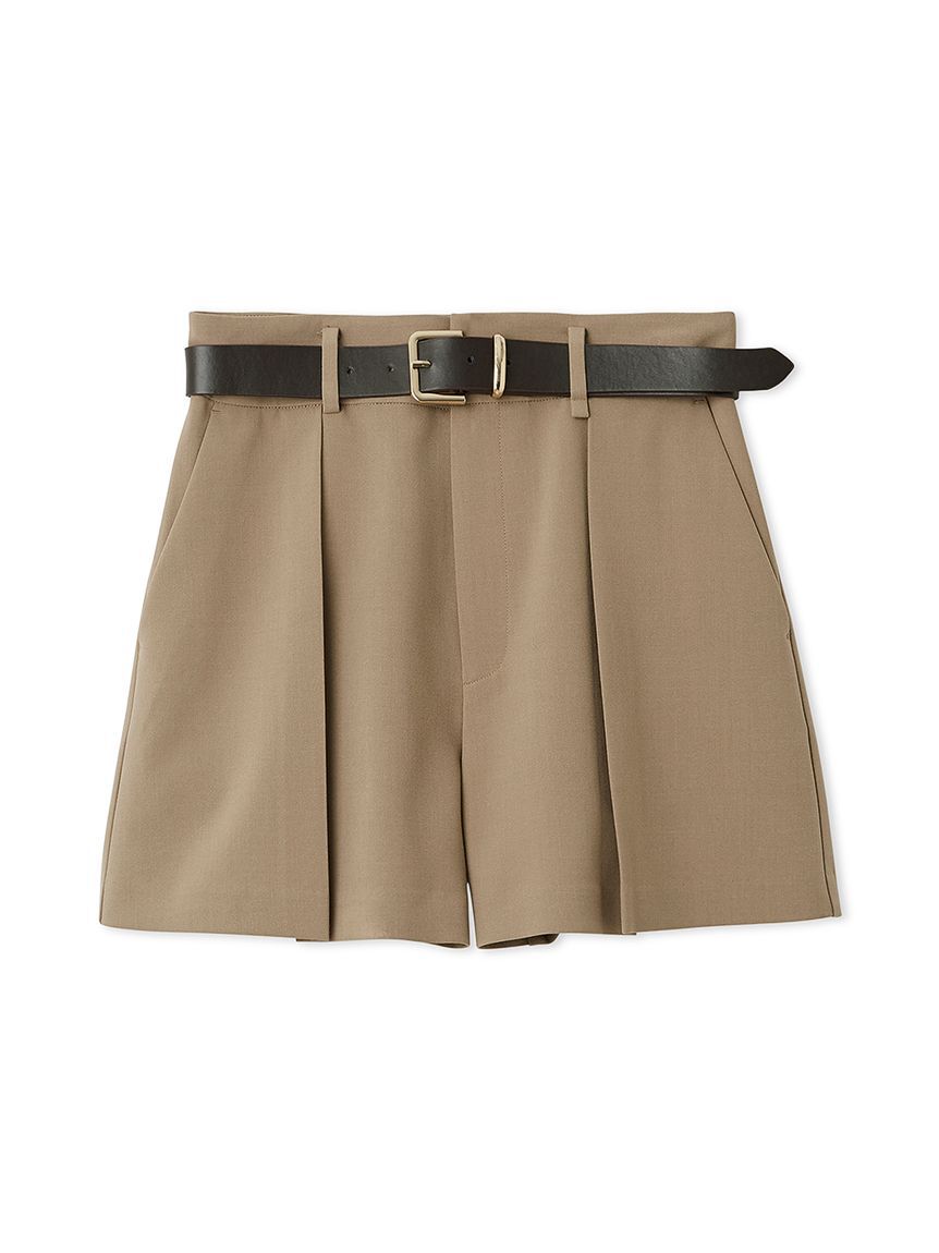 LILY BROWN「ベルトセットショートパンツ」|その他|BEG