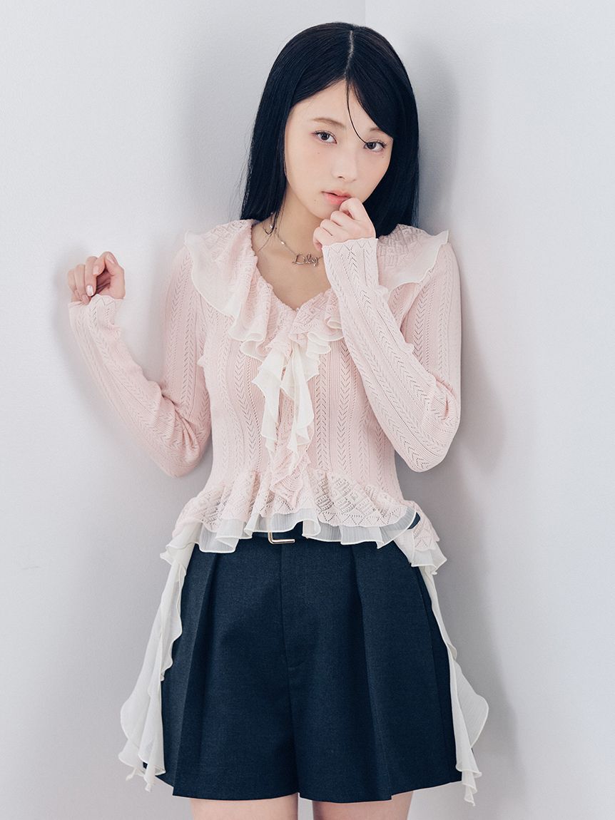 LILY BROWN「ベルトセットショートパンツ」|その他|