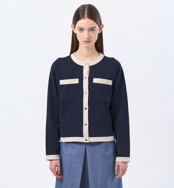 MACKINTOSH PHILOSOPHY「【ROYTON（ロイトン）】 ファインコットンニットカーディガン」|ニット・セーター|