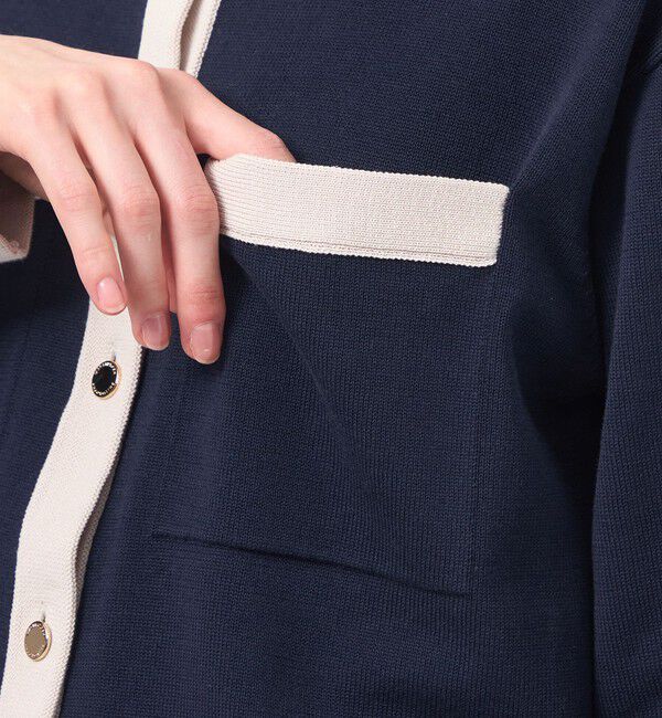 MACKINTOSH PHILOSOPHY「【ROYTON（ロイトン）】 ファインコットンニットカーディガン」|ニット・セーター|