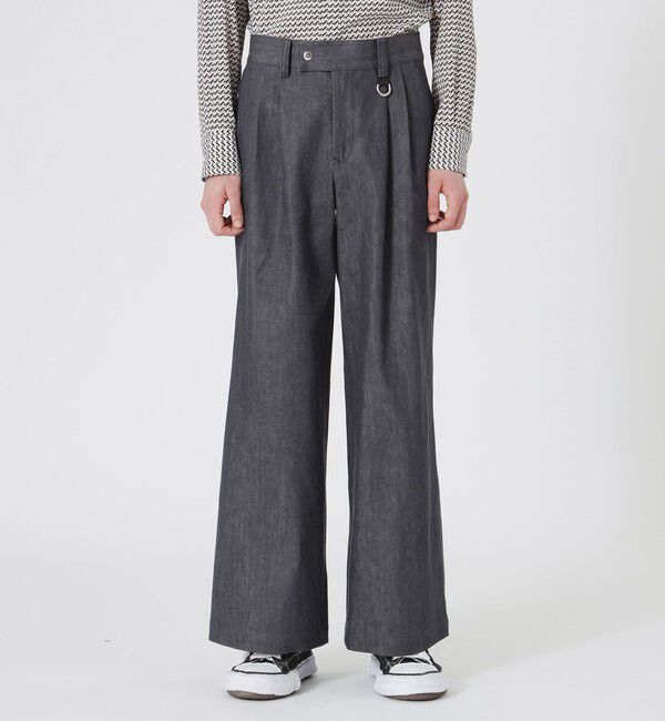  「2タックバギーデニム」|デニム|