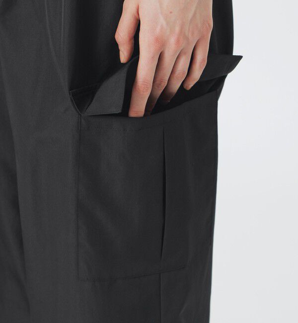  「BLACK OF BLACKsダブルウエストカーゴパンツ」|カーゴ|