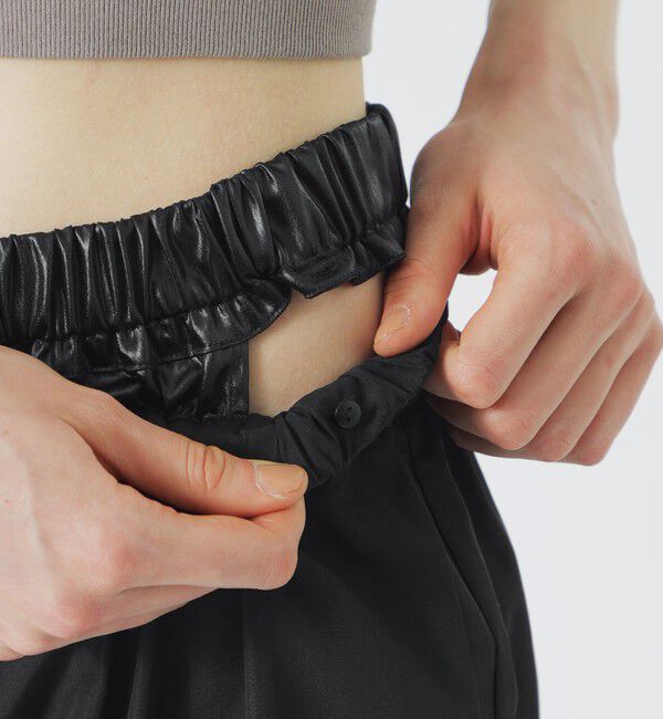  「BLACK OF BLACKsダブルウエストカーゴパンツ」|カーゴ|