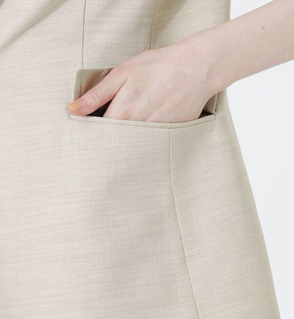  「ウォッシャブルハーフスリーブジャケット」|テーラードジャケット|