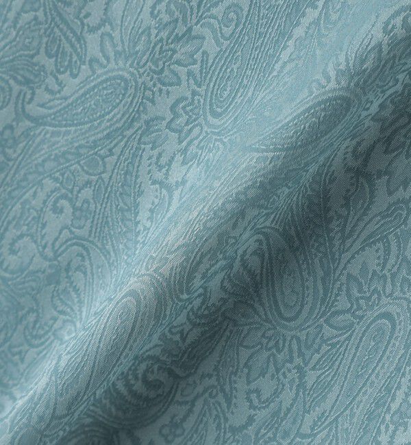  「サテンジャカードショートスリーブシャツ」|シャツ・ブラウス|