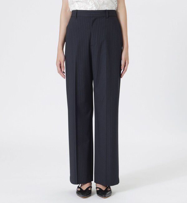  「ポプリンストレートパンツ」|その他|