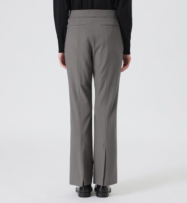  「バックスリットフレアパンツ」|スラックス|