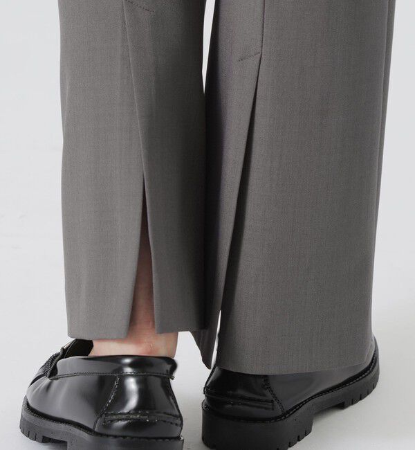  「バックスリットフレアパンツ」|スラックス|