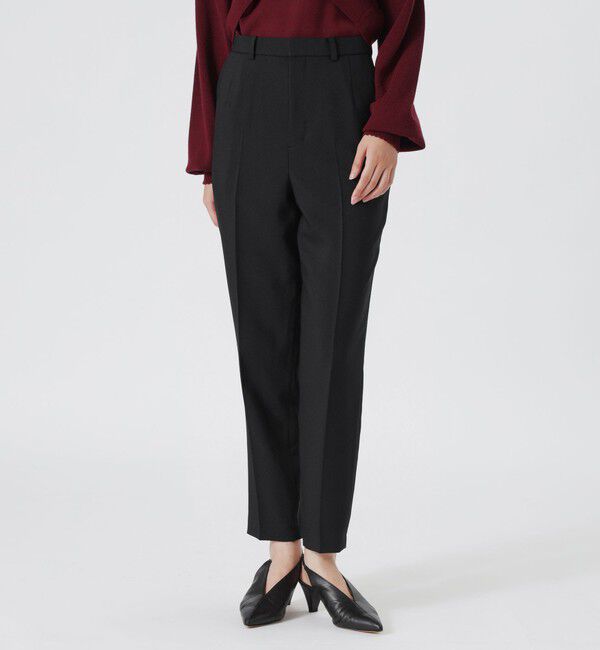  「フロントダーツテーパードパンツ」|スラックス|