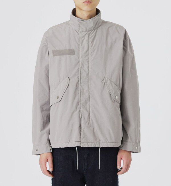  「ガーメントダイショートフィールドブルゾン」|ブルゾン・スタジャン|