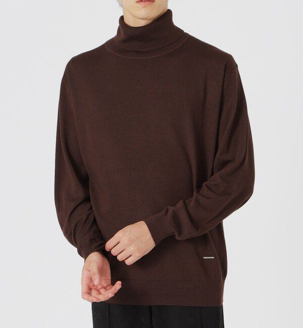  「ハイゲージウォッシャブルタートル」|ニット・セーター|