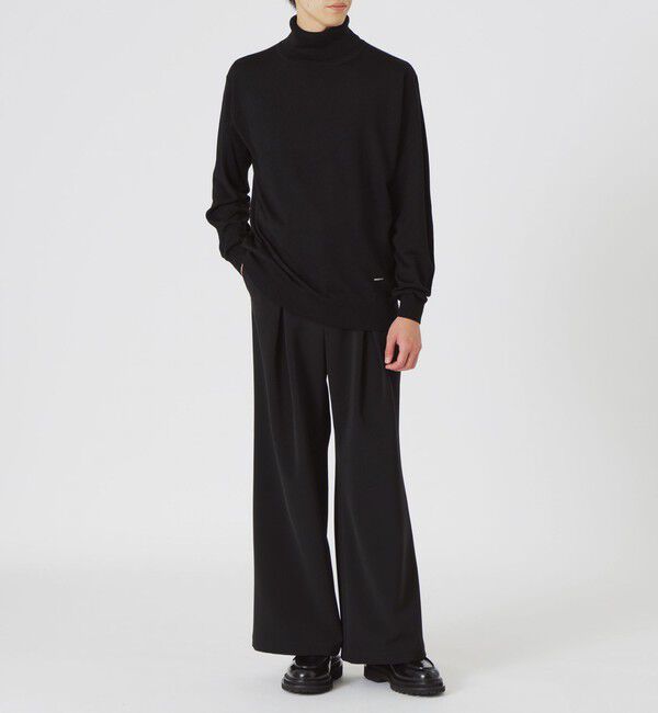  「ハイゲージウォッシャブルタートル」|ニット・セーター|