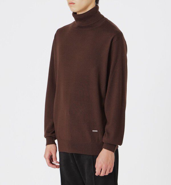  「ハイゲージウォッシャブルタートル」|ニット・セーター|