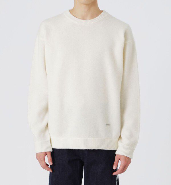  「【UNISEX】タスマニアラムウールニットプルオーバー」|ニット・セーター|