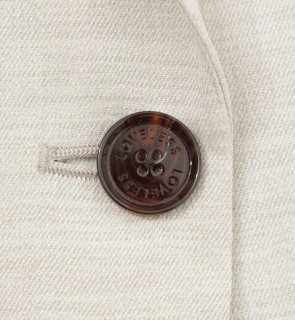  「ウォッシャブルスラブツイルハーフスリーブジャケット」|テーラードジャケット|