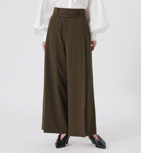  「ダブルループワイドパンツ」|その他|