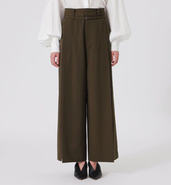  「ダブルループワイドパンツ」|その他|